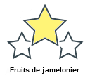 Fruits de jamelonier