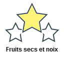 Fruits secs et noix