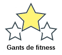 Gants de fitness