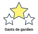 Gants de gardien