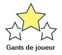 Gants de joueur