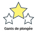 Gants de plongée