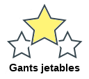 Gants jetables