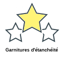 Garnitures d'étanchéité