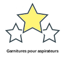 Garnitures pour aspirateurs