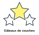 Gâteaux de couches