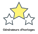 Générateurs d'horloges