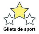 Gilets de sport