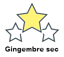 Gingembre sec