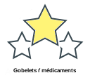 Gobelets ŕ médicaments