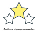 Gonfleurs et pompes manuelles