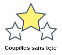 Goupilles sans tęte