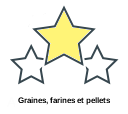 Graines, farines et pellets