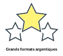 Grands formats argentiques