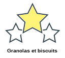 Granolas et biscuits