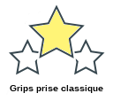 Grips prise classique