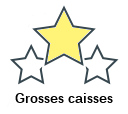 Grosses caisses