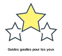 Guides gouttes pour les yeux