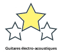 Guitares électro-acoustiques