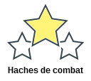 Haches de combat