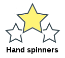 Hand spinners