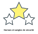 Harnais et sangles de sécurité