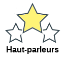 Haut-parleurs