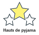 Hauts de pyjama