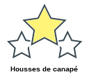 Housses de canapé