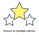 Housses de chauffage extérieur