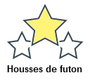 Housses de futon