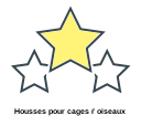 Housses pour cages ŕ oiseaux