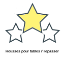 Housses pour tables ŕ repasser