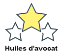 Huiles d'avocat