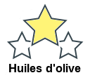 Huiles d'olive