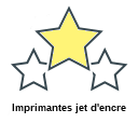 Imprimantes jet d'encre