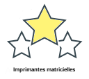 Imprimantes matricielles