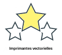 Imprimantes vectorielles