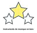 Instruments de musique en bois