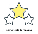 Instruments de musique