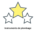 Instruments de plombage