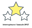 Interrupteurs ŕ bascule 3PST