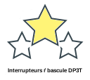 Interrupteurs ŕ bascule DP3T