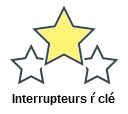 Interrupteurs ŕ clé