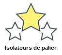 Isolateurs de palier