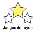 Jauges de rayon