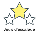 Jeux d'escalade