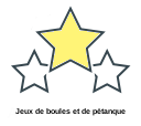 Jeux de boules et de pétanque