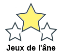 Jeux de l'âne