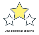 Jeux de plein air et sports